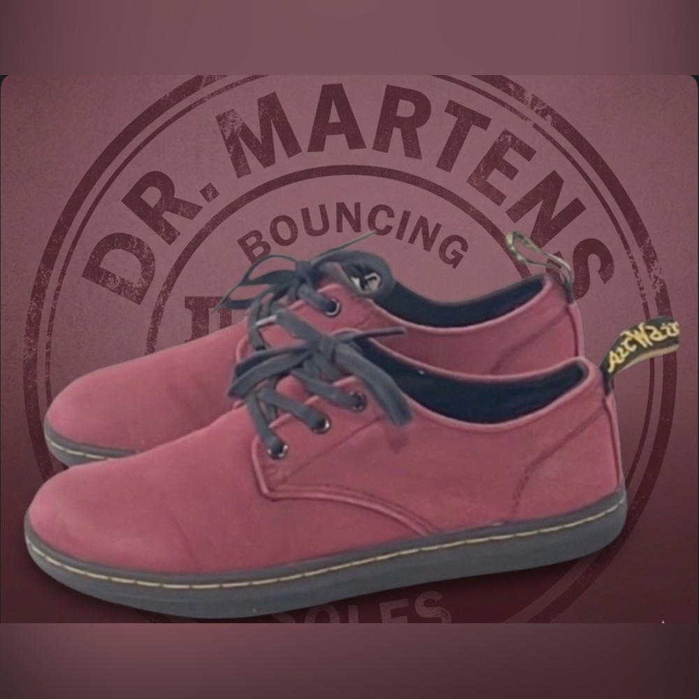 Authentic Dr. Martens kids signature canvas shoes Sz 2